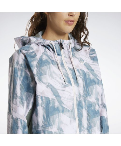 Reebok(Reebok)/キレイフィット オールオーバー プリント ウィンドブレーカー / Kireifit Allover Print Windbreaker/img03