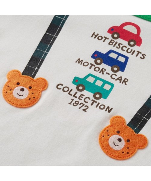 MIKI HOUSE HOT BISCUITS(ミキハウスホットビスケッツ)/サスペンダープリント長袖Ｔシャツ/img11