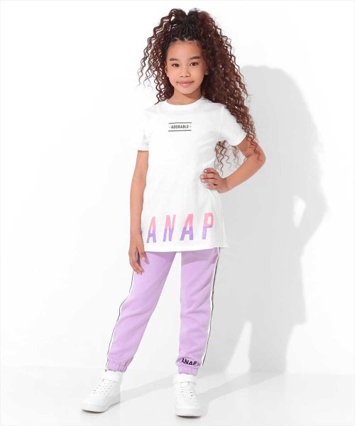 ANAP KIDS(アナップキッズ)/ラメプリントチュニックトップス/img02