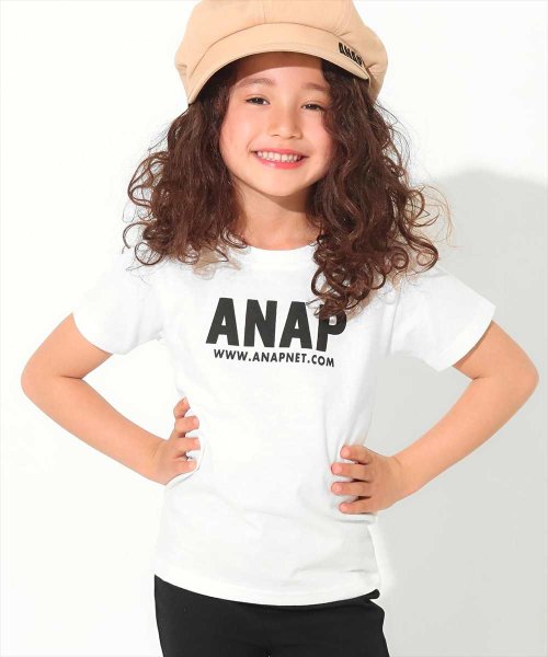 ANAP KIDS(アナップキッズ)/吸水速乾アドレスロゴＴシャツ/img01