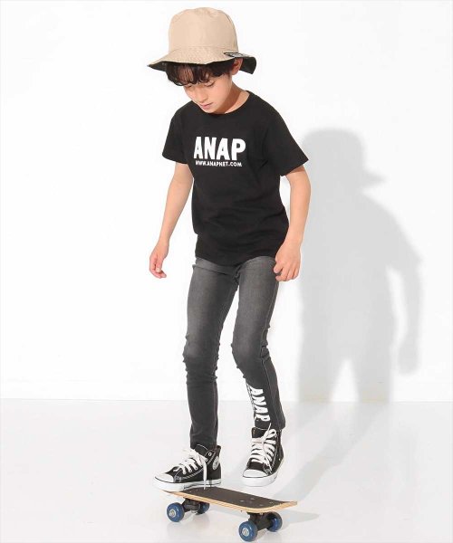 ANAP KIDS(アナップキッズ)/吸水速乾アドレスロゴＴシャツ/img06