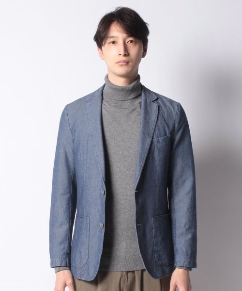 セール リネン混テーラードジャケット ベネトン メンズ Benetton Mens Magaseek