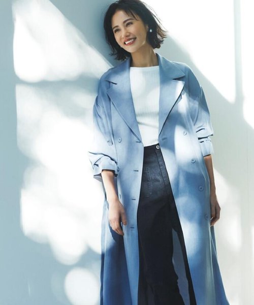 セール 大草直子さんコラボ Own 4th Collection エアリートレンチコー ロートレ アモン Lautreamont Magaseek