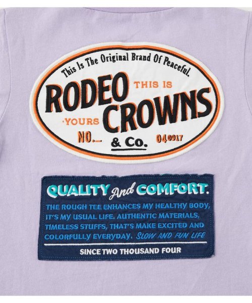 RODEO CROWNS WIDE BOWL(ロデオクラウンズワイドボウル)/キッズ LOGO SIGNS Tシャツ/img18