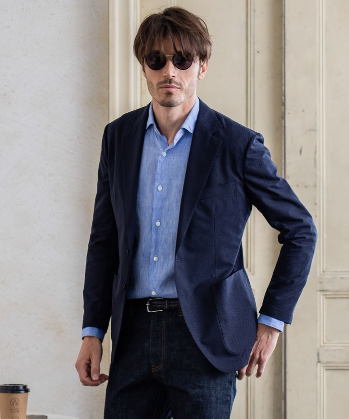 ハードマンズリネン シャツ(503980714)｜HANKYU MEN'S / 阪急メンズ