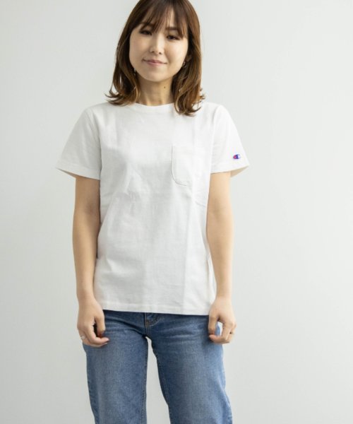 Nylaus(ナイラス)/Champion CW－M321 クルーネック ポケット付き 半袖 Tシャツ/img03