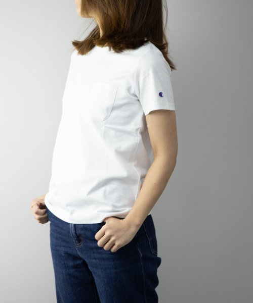 Nylaus(ナイラス)/Champion CW－M321 クルーネック ポケット付き 半袖 Tシャツ/img21