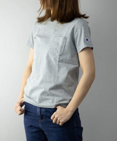 Nylaus(ナイラス)/Champion CW－M321 クルーネック ポケット付き 半袖 Tシャツ/img22