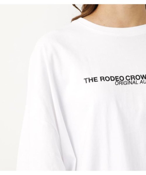 RODEO CROWNS WIDE BOWL(ロデオクラウンズワイドボウル)/PASS LOOSE L／S Tシャツ/img04