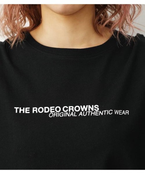 RODEO CROWNS WIDE BOWL(ロデオクラウンズワイドボウル)/PASS LOOSE L／S Tシャツ/img10