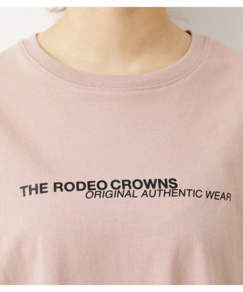RODEO CROWNS WIDE BOWL(ロデオクラウンズワイドボウル)/PASS LOOSE L／S Tシャツ/img17