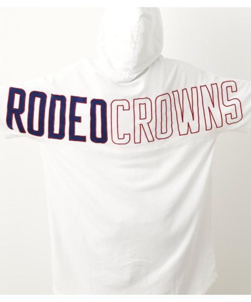 RODEO CROWNS WIDE BOWL(ロデオクラウンズワイドボウル)/スクエアWポケットパーカーワンピース/img08