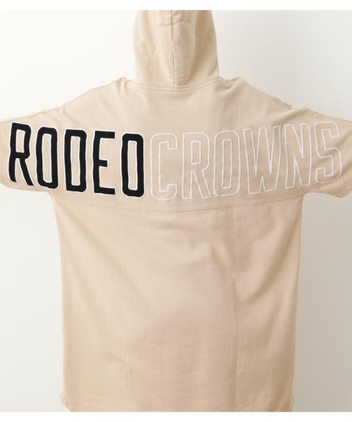 RODEO CROWNS WIDE BOWL(ロデオクラウンズワイドボウル)/スクエアWポケットパーカーワンピース/img18