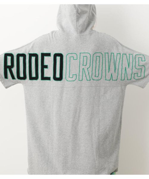 RODEO CROWNS WIDE BOWL(ロデオクラウンズワイドボウル)/スクエアWポケットパーカーワンピース/img37
