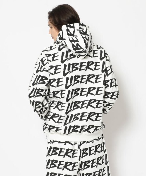 B'2nd(ビーセカンド)/LIBERE リベーレ /FULL LOGO HOODIE フルロゴフーディー/ユニセックス/img02