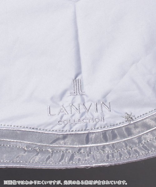 LANVIN Collection(umbrella)(ランバンコレクション（傘）)/LANVIN COLLECTION（ランバンコレクション）晴雨兼用折りたたみ日傘　ラメオーガンジーカットワーク/img06