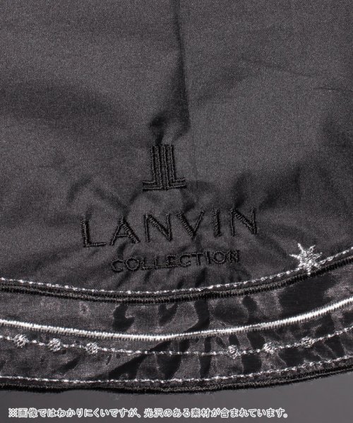 LANVIN Collection(umbrella)(ランバンコレクション（傘）)/LANVIN COLLECTION（ランバンコレクション）晴雨兼用折りたたみ日傘　ラメオーガンジーカットワーク/img07