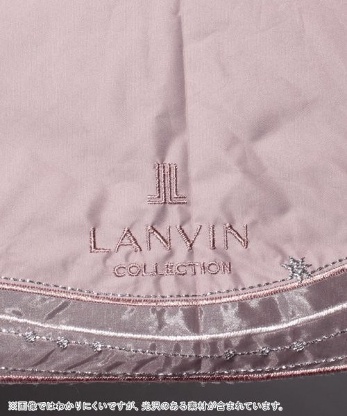 LANVIN Collection(umbrella)(ランバンコレクション（傘）)/LANVIN COLLECTION（ランバンコレクション）晴雨兼用折りたたみ日傘　ラメオーガンジーカットワーク/img08