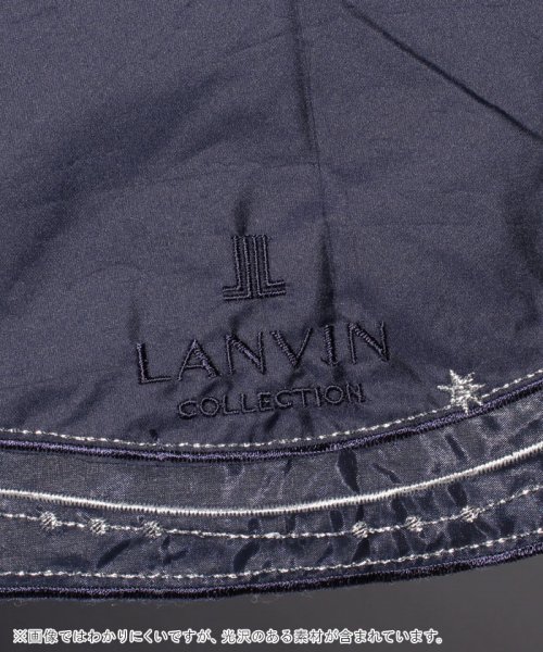 LANVIN Collection(umbrella)(ランバンコレクション（傘）)/LANVIN COLLECTION（ランバンコレクション）晴雨兼用折りたたみ日傘　ラメオーガンジーカットワーク/img05