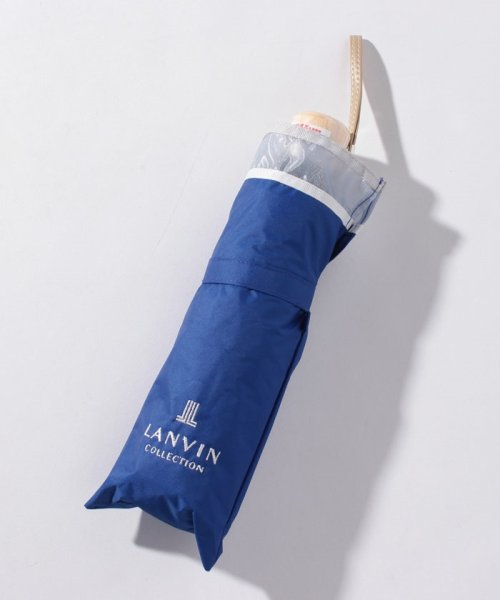 LANVIN Collection(umbrella)(ランバンコレクション（傘）)/LANVIN COLLECTION（ランバンコレクション）晴雨兼用折りたたみ日傘　オーガンジーグログラン/img02