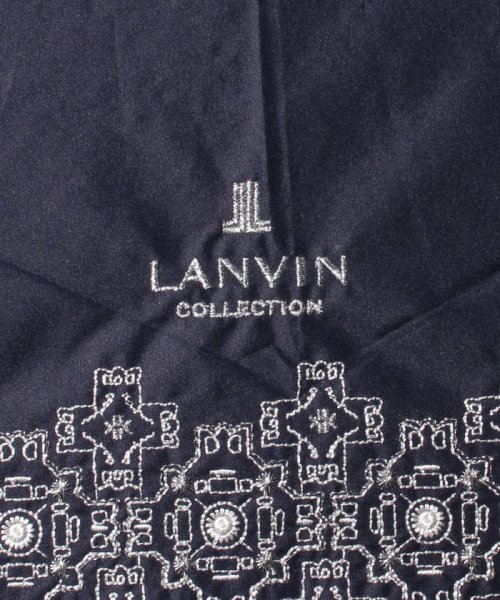 LANVIN Collection(umbrella)(ランバンコレクション（傘）)/LANVIN COLLECTION（ランバンコレクション）晴雨兼用折りたたみ日傘　刺繍/img05