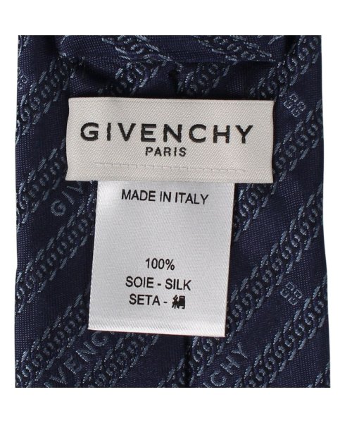 GIVENCHY(ジバンシィ)/ジバンシー GIVENCHY ネクタイ メンズ イタリア製 シルク ビジネス 結婚式 TIE ブラック ホワイト ネイビー レッド 黒 白 J3030/img04