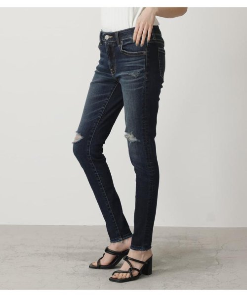 AZUL by moussy(アズールバイマウジー)/CRASH DENIM SKINNY２/img30