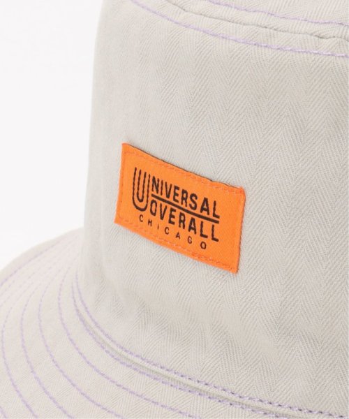 ikka(イッカ)/UNIVERSAL OVERALL ヘリンボーンバケットハット/img05