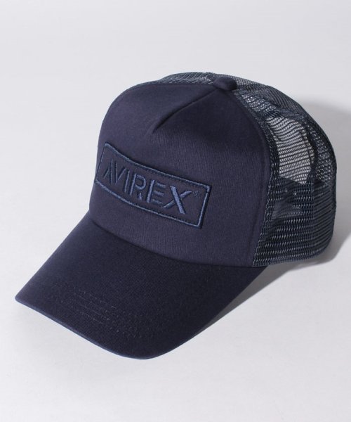 AVIREX(AVIREX)/AX LOGO PATCH MESH CAP/img01