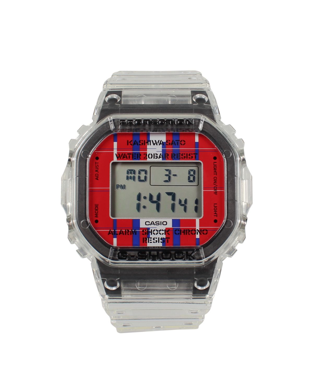 カシオ CASIO 腕時計 DWE－5600KS－7JR KASHIWA SATO コラボ ジーショック Gショック G－ショック メンズ レディース  クリア