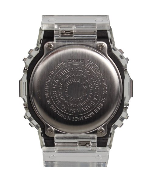 CASIO(CASIO)/カシオ CASIO 腕時計 DWE－5600KS－7JR KASHIWA SATO コラボ ジーショック Gショック G－ショック メンズ レディース クリア/img04