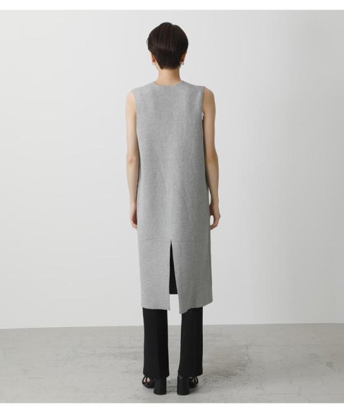 AZUL by moussy(アズールバイマウジー)/LONG KNIT VEST/img24