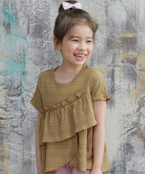 セール シンプルフリル半袖トップス 子供服bee 子供服bee Magaseek セール シンプルフリル半袖トップス 子供服bee 子供服bee Magaseek