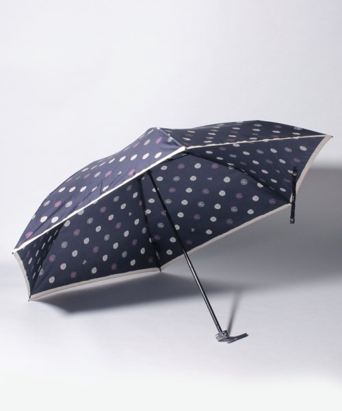 LANVIN Collection(umbrella)(ランバンコレクション（傘）)/LANVIN COLLECTION（ランバンコレクション）折りたたみ傘　タフタプリント/img01