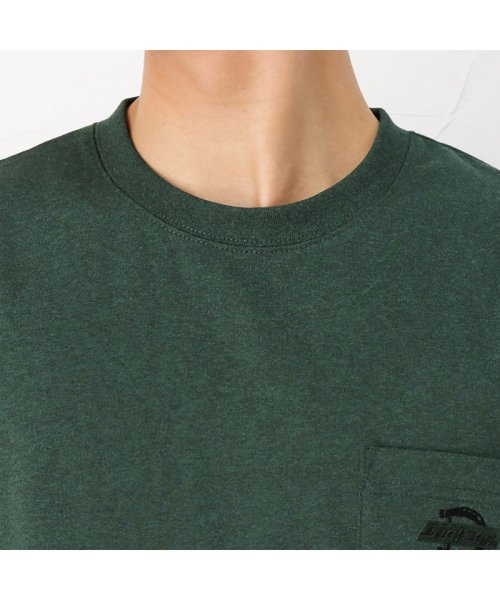 MAC HOUSE(men)(マックハウス（メンズ）)/Dickies ディッキーズ 無地ポケット付き刺繍半袖Tシャツ 1274－8732/img24