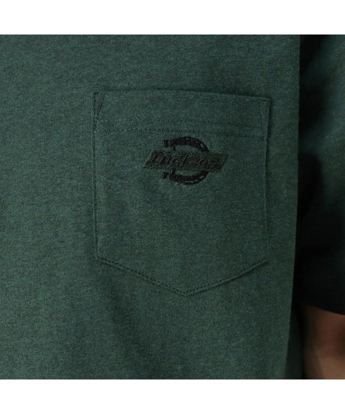 MAC HOUSE(men)(マックハウス（メンズ）)/Dickies ディッキーズ 無地ポケット付き刺繍半袖Tシャツ 1274－8732/img27