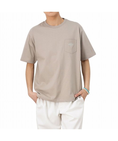 MAC HOUSE(men)(マックハウス（メンズ）)/Dickies ディッキーズ 無地ポケット付き刺繍半袖Tシャツ 1274－8732/img32