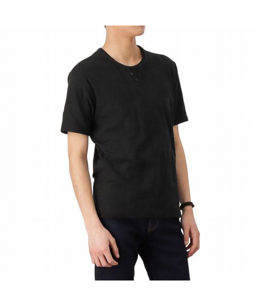 MAC HOUSE(men)(マックハウス（メンズ）)/MOSSIMO モッシモ レイヤードジャガード半袖Tシャツ 1274－8738/img27