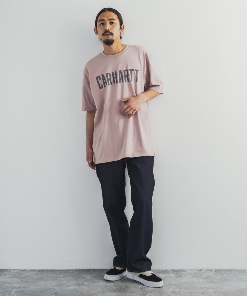 ロッキーモンロー Rocky Monroe Carhartt カーハート Tシャツ 半袖 メンズ ストリート カジュアル スケーター ワーク オーバーサイズ ビッグシルエット ルーズフィット ヘビーウェイ Magaseek