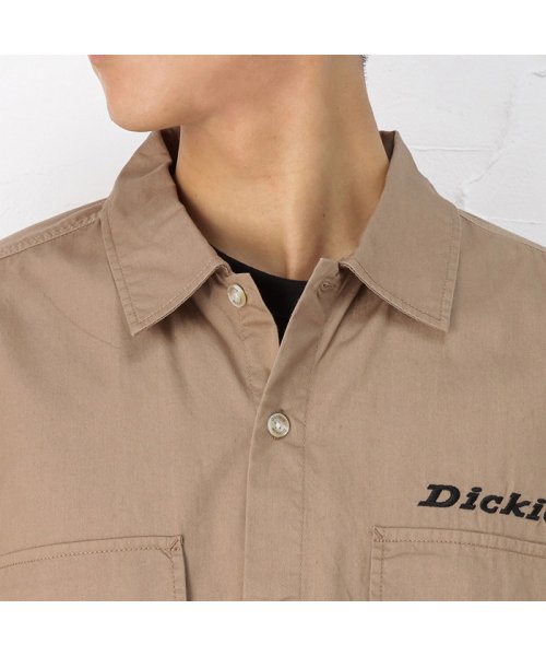 MAC HOUSE(men)(マックハウス（メンズ）)/Dickies ディッキーズ ツイル無地ワークシャツ 1270－9400/img04
