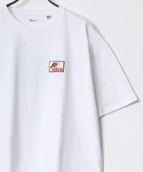 LAZAR(ラザル)/【Lazar】バックプリント Logo レトロ イラスト グラフィック ワンポイント ワッペン USAコットン Tシャツ/img05