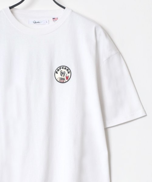 LAZAR(ラザル)/【Lazar】バックプリント Logo レトロ イラスト グラフィック ワンポイント ワッペン USAコットン Tシャツ/img09