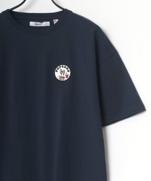 LAZAR(ラザル)/【Lazar】バックプリント Logo レトロ イラスト グラフィック ワンポイント ワッペン USAコットン Tシャツ/img12