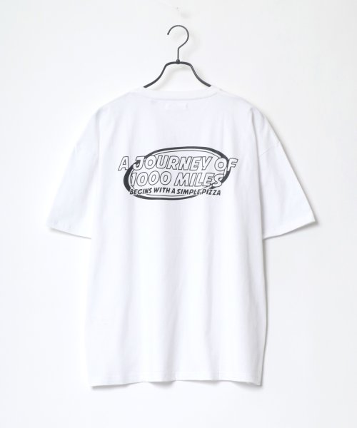 LAZAR(ラザル)/【Lazar】バックプリント Logo レトロ イラスト グラフィック ワンポイント ワッペン USAコットン Tシャツ/img15