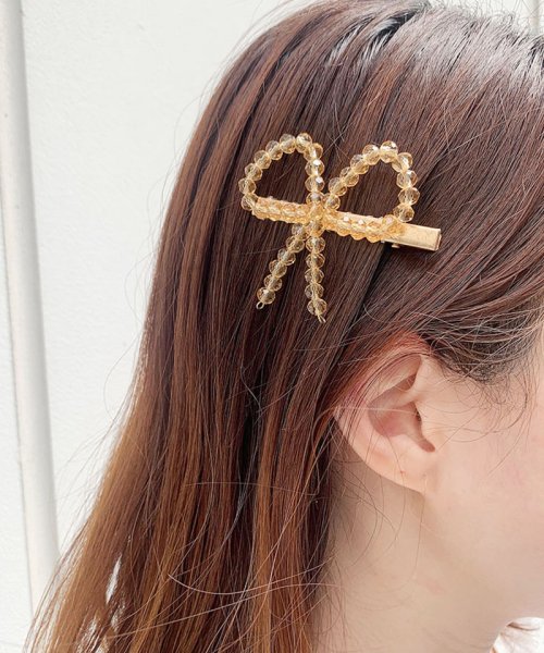 セール 28 Off キラキラヘアピン 髪留め ヘアアクセサリー クリスタルビーズ 前髪 オシャレ 髪飾り パーティー飾り 蝶結び セイヘイショップ Seiheishop Magaseek