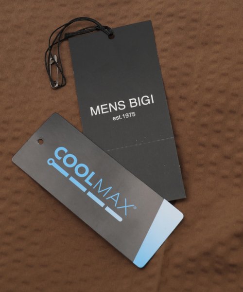 Men's Bigi(メンズビギ)/＜COOL MAX＞ソフトサッカー生地スラックス/img24