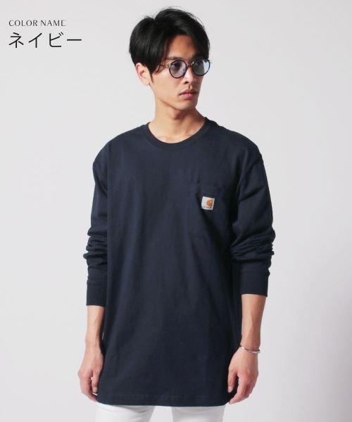 THE CASUAL(ザ　カジュアル)/(カーハート)carhartt M Workwear Pocket LS T Shirt/img19