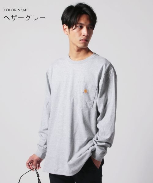 THE CASUAL(ザ　カジュアル)/(カーハート)carhartt M Workwear Pocket LS T Shirt/img21