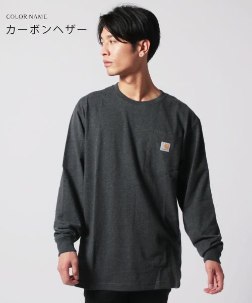 THE CASUAL(ザ　カジュアル)/(カーハート)carhartt M Workwear Pocket LS T Shirt/img22