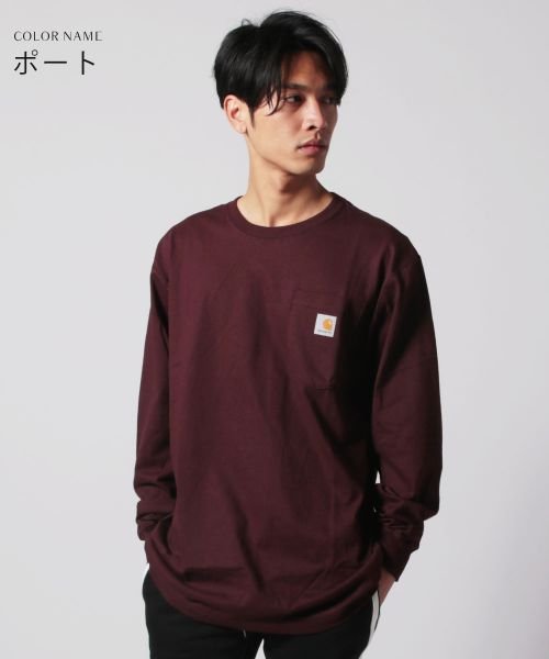 THE CASUAL(ザ　カジュアル)/(カーハート)carhartt M Workwear Pocket LS T Shirt/img23